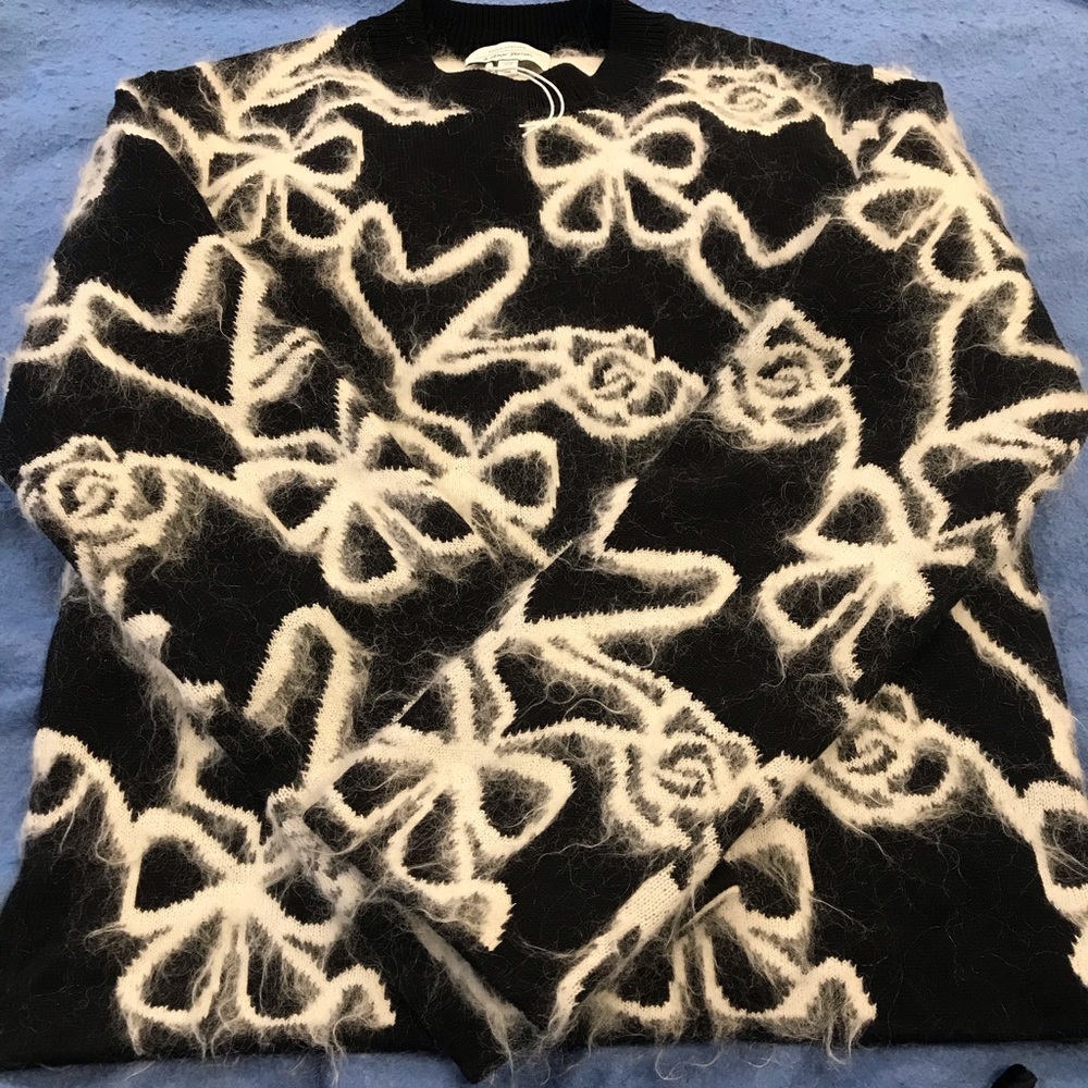 B&W WOOL CHRISTMAS SWEATER